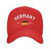 Unisex Baseball Cap GerUnisexy EST Independence Day Wild Sun Shade Peaked Adjustable Outdoor Caps for Unisex Women