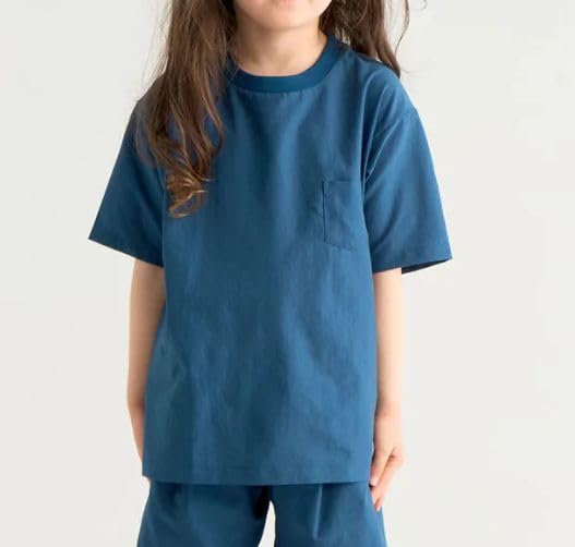Dot Air Kids Tee, Size 120, Blue