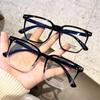 4colors Transparent Black Optical Glasses Frame Women Men Anti Blue Light Square Spectacle Eyeglasses Eyewear Frames Accessories