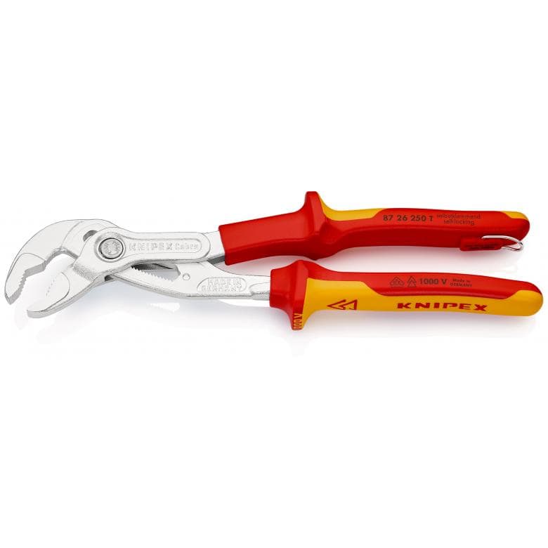 Cobra Pipe Pliers 250Mm Insulated - Kn 87 26 25T
