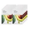 Real Nature Avocado Face Mask Sheet 1pc X 10 Sheets Set