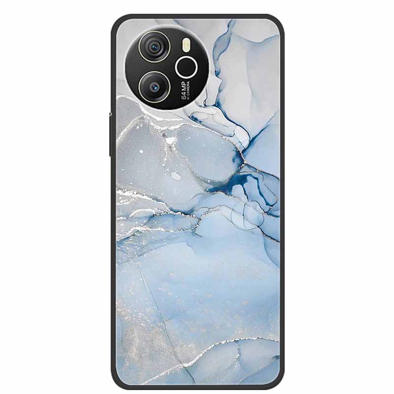 Case For Blackview Shark 8 TPU Soft Silicone Back Cover For Blackview Shark8 Phone Cases Marble Painted Colorful Bumper New Capa