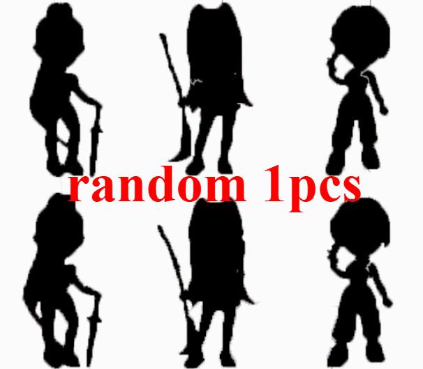 

High Quality New Kpop 6-piece Demon Hunter Girls group figurine doll Lumimila Zoe doll tabletop ornament model toy blind box