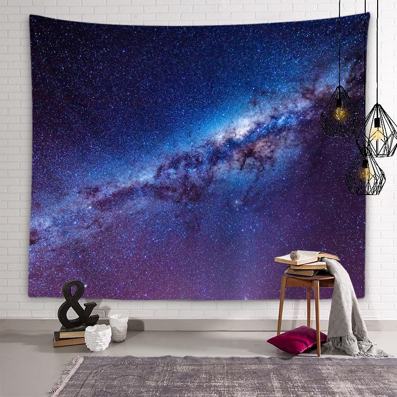 

Мечтательный очаровательный звездное небо, настенный художественный декоративный гобелен для общежития, эстетический гобелен для гостиной, спальни, украшение для дома 100X75CM
