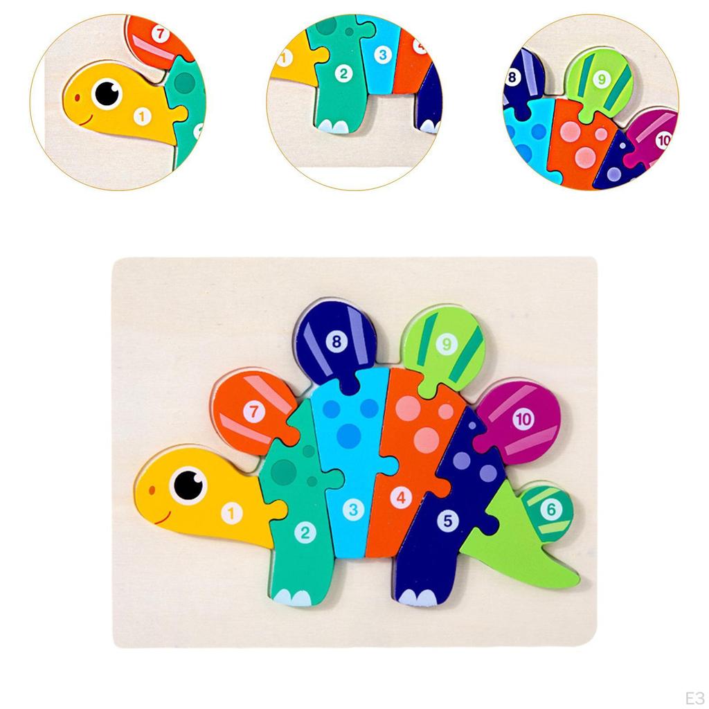 for Infants, Educational Toy Early Development, Montessori Jigsaw Boys 3-5 Years