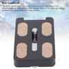 50MM Quick Release Plate with 1/4in Screw for Arca Type Universal Tripod Mount Plate for DSLR Mirrorless Camera