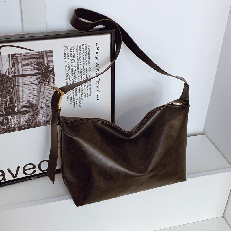 

Сумка-тоут большой вместимости, новая универсальная сумка-шоппер на плечо и подмышку, премиальная текстура