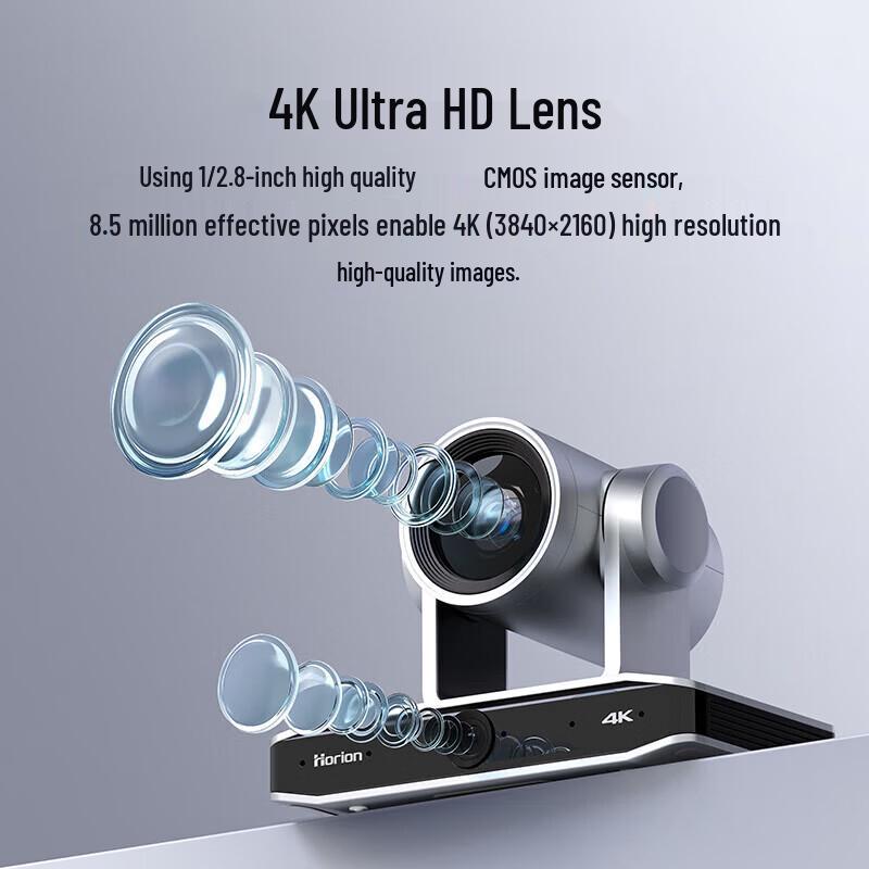 Horion HC-5TK12D 4K Dual-Lens Conference Camera (CN version)