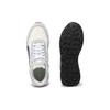 Puma Runtamed Series Fabric Two-Layer Cowhide Synthetic Leather Comfortable Simple Low-Top Casual Shoes Unisex Sneaker White Gray Blue 389236-07