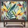 Sud-est asiatico Foglia tropicale Murale pastorale Carta da parati Rivestimento Soggiorno Sfondo TV 3D Autoadesivo Impermeabile Arte Pittura murale Decor