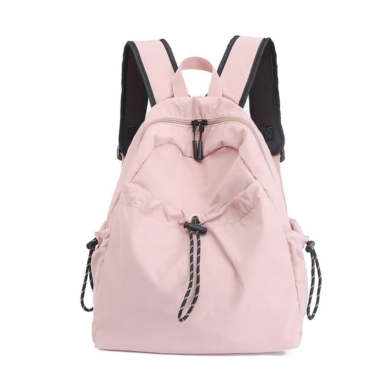 Zaino con coulisse in nylon zaino per il tempo libero all'aperto