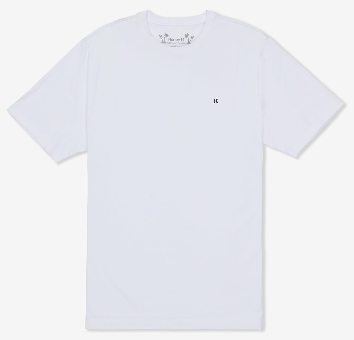 Hurley Mens Short Sleeve Icon Logo Core T-Shirt Regular Fit Crewneck Tee XXXL