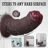 Realistic Large Thick Silicone Dildo, Powerful Muscle Texture Design, Soft Flexible Penis Toy with Special Head, Prostate Massager & G-Spot Adult Toy