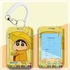 Crayon Shin-chan Cartoon Student Lanyard ID Badge Holder for Campus Use