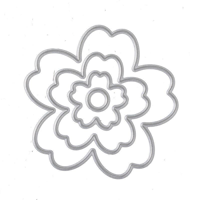 Металлические трафареты для цветов, трафареты для скрапбукинга своими руками, металлические вырезки, альбомы, бумажные открытки, поделки, тиснение