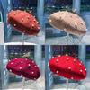 French Style Mesh Beret Hat For Women With Polyester Fabric And Fashionable Ol Look
