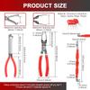 Universal Automotive Relay Disassembly Clamp Fuse Puller Car Remover Pliers Clip Hand Tool Suitable Car Repair Tool Removal Tool
