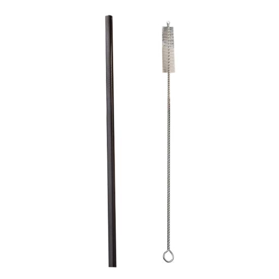 Набор соломинок для питья из нержавеющей стали — фото 5