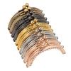 Iron Purse Frame Kiss Clasp Lock, for DIY Coin Bag Handle Sewing Craft, Mixed Color, 61x87x11mm, 5 Colors, 2pcs/color, 10pcs/set