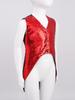 Boys Performance Vest Sleeveless Asymmetrical Hem Sparkly Sequin Design Stage Party Banquet Vest