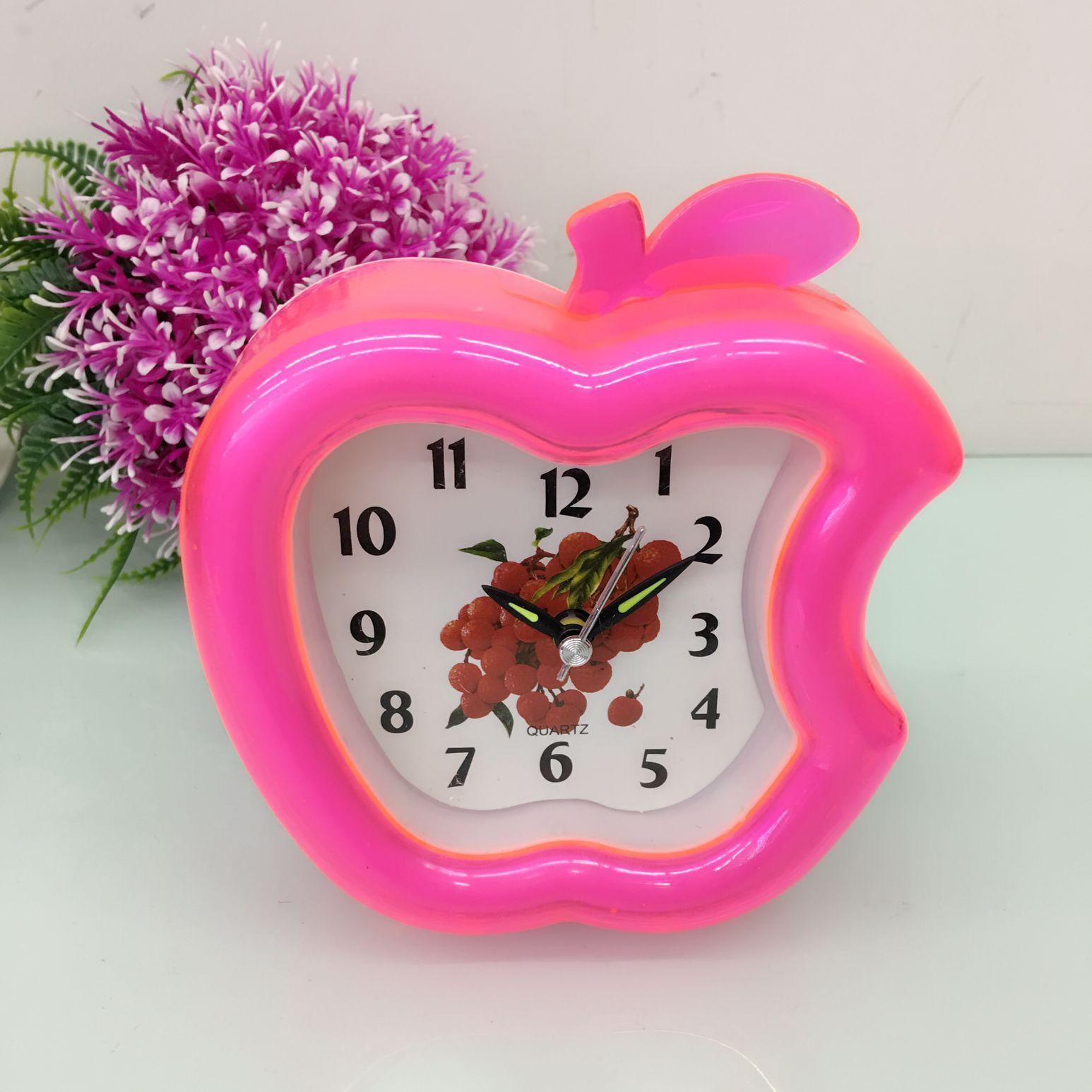 

Модный студенческий будильник Настольные часы Будильник в форме яблока
