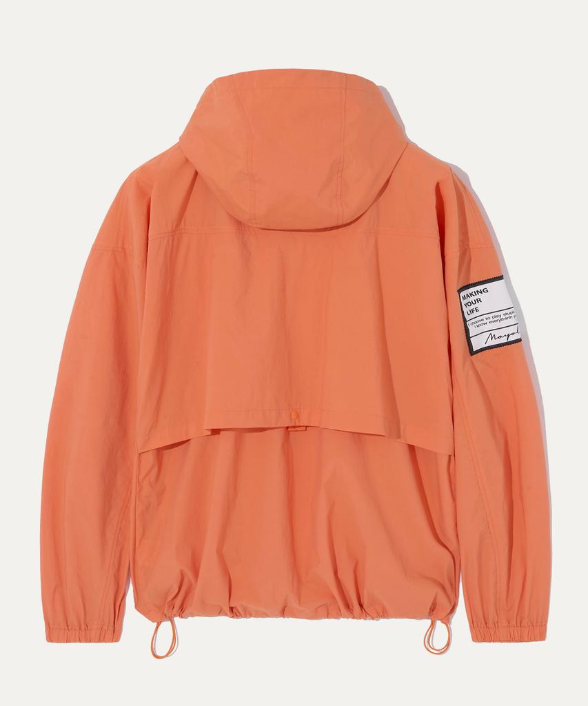Mayol Detachable Hooded Anorak Jumper_Orange