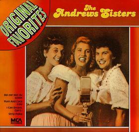 LP Record ANDREWS SISTERS - Original Favorites 202943 MCA Records Europe Jazz Used