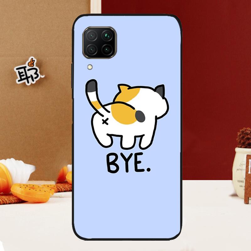 Cute Cartoon Cat For Huawei Nova 12s 12i 7i 8i 11i 11 9 10 SE Y60 Y61 Y70 Y72 Y73 Y90 Y91 P30 P40 Lite Case
