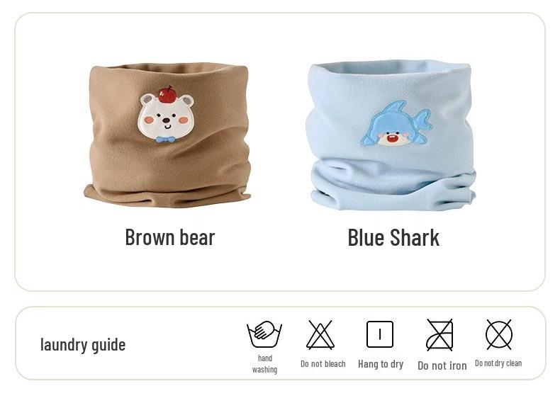 Nidoran Pure Cotton Infant Scarf: Small, Cozy Neck Warmer for Babies, Unisex, Perfect for Autumn & Winter