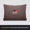 For GR SPORT Toyota YARiS Supra Corolla Prius Harrier Camry Tacoma RZ Car Headrest Neck Support Lumbar cushion Soft Neck Pillow J33