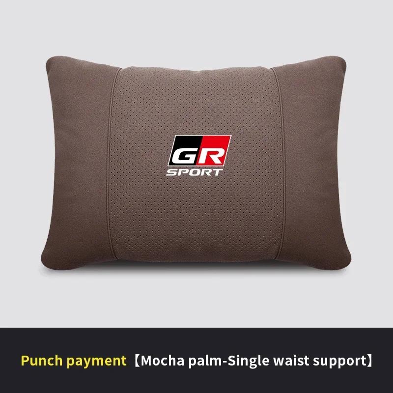 For GR SPORT Toyota YARiS Supra Corolla Prius Harrier Camry Tacoma RZ Car Headrest Neck Support Lumbar cushion Soft Neck Pillow J33