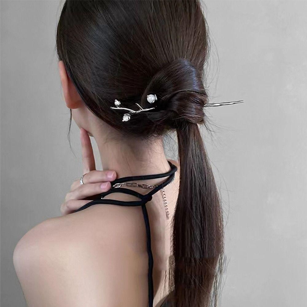 Headwear Cheongsam Metal Hairpin Ancient Style Hairpin Chinese Style Headwear Hanfu Hair Sticks