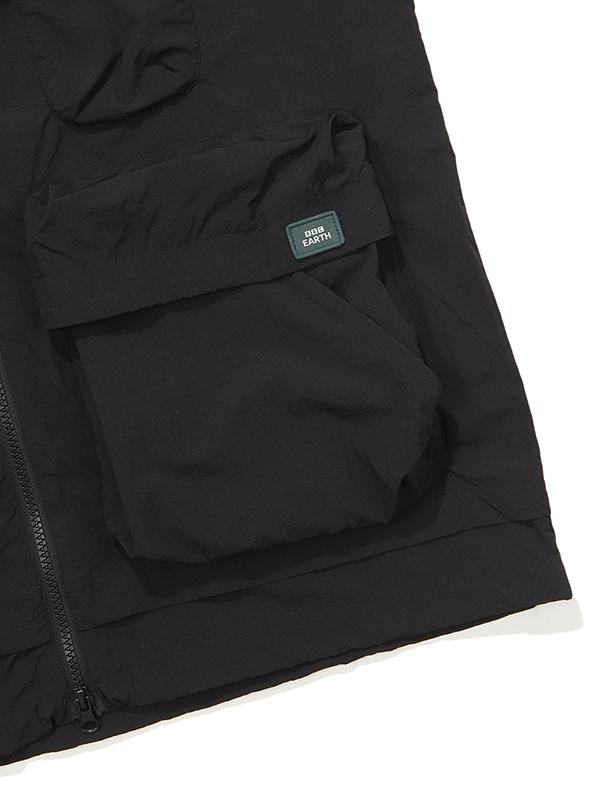 Bbc Earth Utility Short Sleeve Jacket_Black
