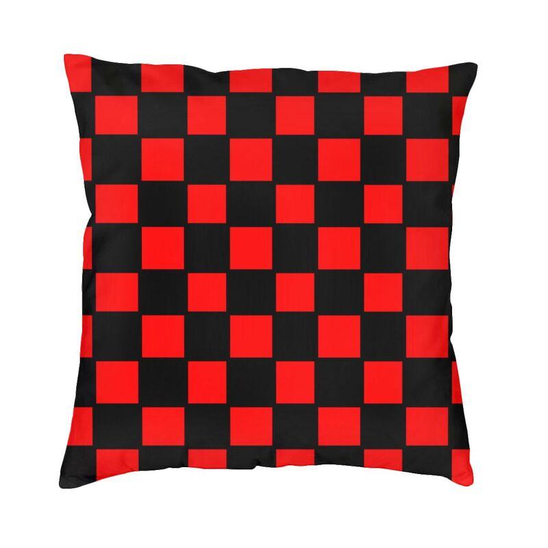 Chess Pillow Case xcm for Sofa Chessboard Game Luxury Cushion Cover Soft Pillowcase