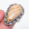 Natural Picture Jasper Gemstone 925 Sterling Silver Jewelry Ring Size 9 ZS-1100