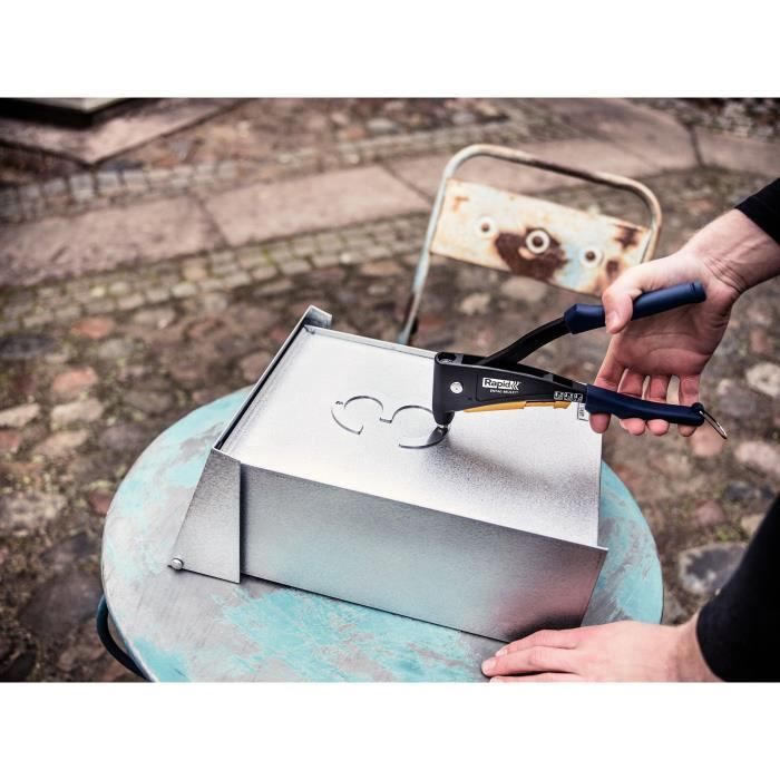 RAPID - Nieten - 4 x 12mm Alu ALU - Schachtel mit 500