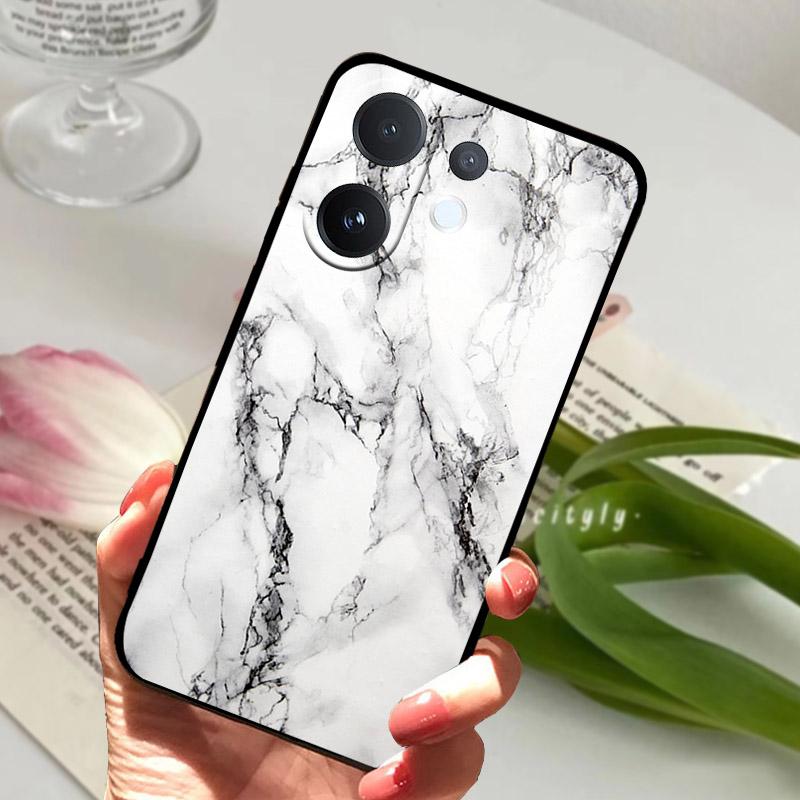 For VIVO V60 T4Pro 5G Case Cool Wolf Lion Painted Silicone Soft TPU Phone Cover Coque For VIVO T4 Pro VIVOV60 Back Bumper V2510