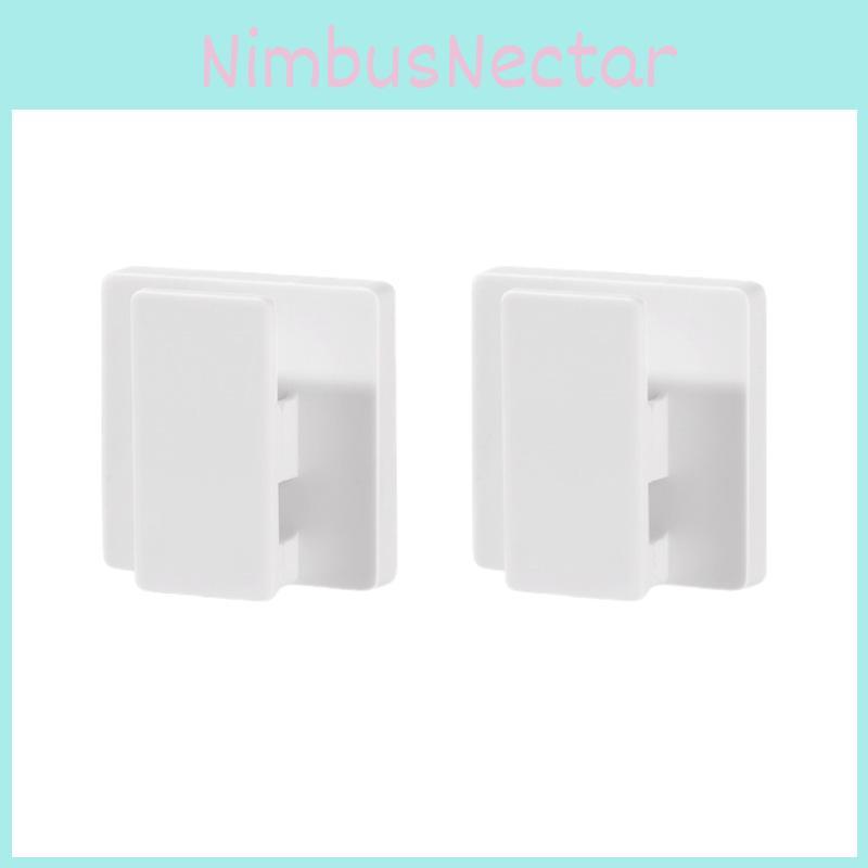 Abs Wall Mount Toothpaste Holder Storage Clip For Bathroom Organization