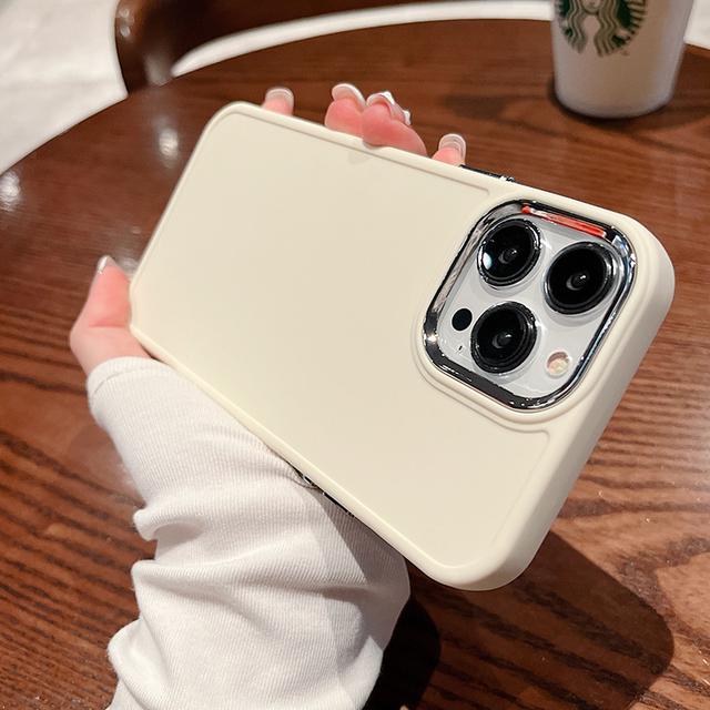 

Роскошный однотонный мягкий силиконовый чехол для Iphone 11 12 13 14 Pro Max Xr X Xs Se 2020 7 8 Plus, противоударный чехол с независимыми клавишами for iphone 14