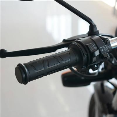 Puños Calefactables de 22 mm con Interruptor para Controlar la Temperatura Calentadores de Invierno Manguitos Calefactables para Motocicleta ATV Scooter