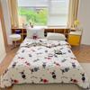 Cartoon Dinosaurs Penguins Summer Quilt Funny Animals Pattern Air-conditioning Cool Comforter Breathable Soft Thin Blanket