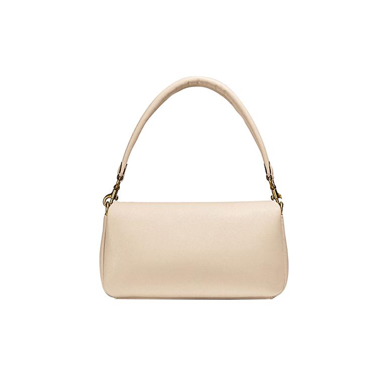 COACH Tabby Sheepskin God Of Wine Bag, Shoulder Bag, Portable Crossbody Bag Medium Women's Ivory White C0772-B4IY