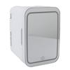 Portable Mirrored Beauty Fridge With Lighting 4L Mini Refrigerator Skin Care Makeup Storage with