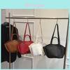 Womens Solid Color Pu Tote Bag With Magnetic Closure For Daily Use