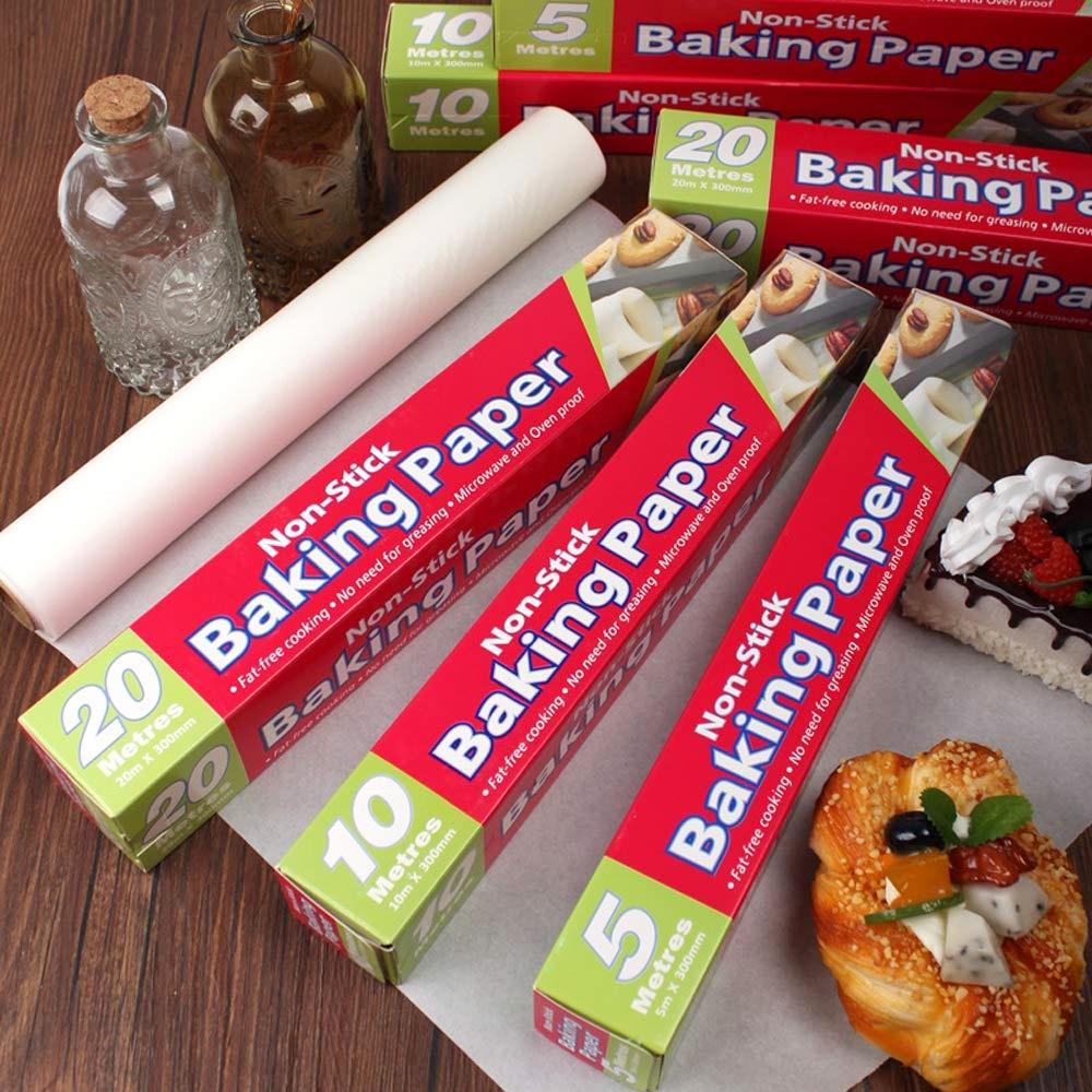 5/10/20M Silicone Absorb Oil Paper Air Fryer Oven Liners Non-stick Heat Resistant Baking Sheets for Kitchen Bakery BBQ Party