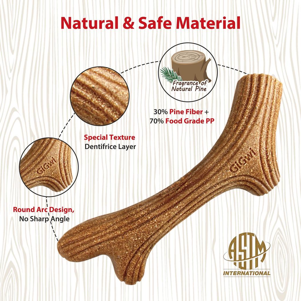 GiGwi Perfect Antler Dental Toy for Dogs (Medium Size) Direct from Japan