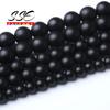 Přírodní bílé achátové kamenné korálky Onyx Kulaté volné distanční korálky Pro výrobu šperků DIY náramkové doplňky 4 6 8 10 12mm 15" palců