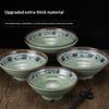 Plastic Ramen Bowl Thickened BPA Free Unbreakable Reusable Bowl for Home Restaurant Travel Use