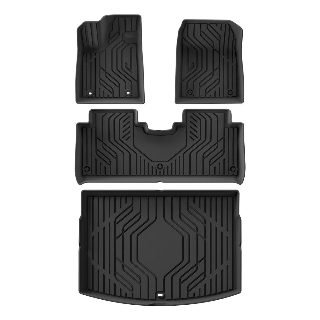 for MG4 MG 4 EV 2025 Car Floor Mats Protective Pad Waterproof Foot Pad Cargo Liner Trunk Mat Car Interior Accessories
