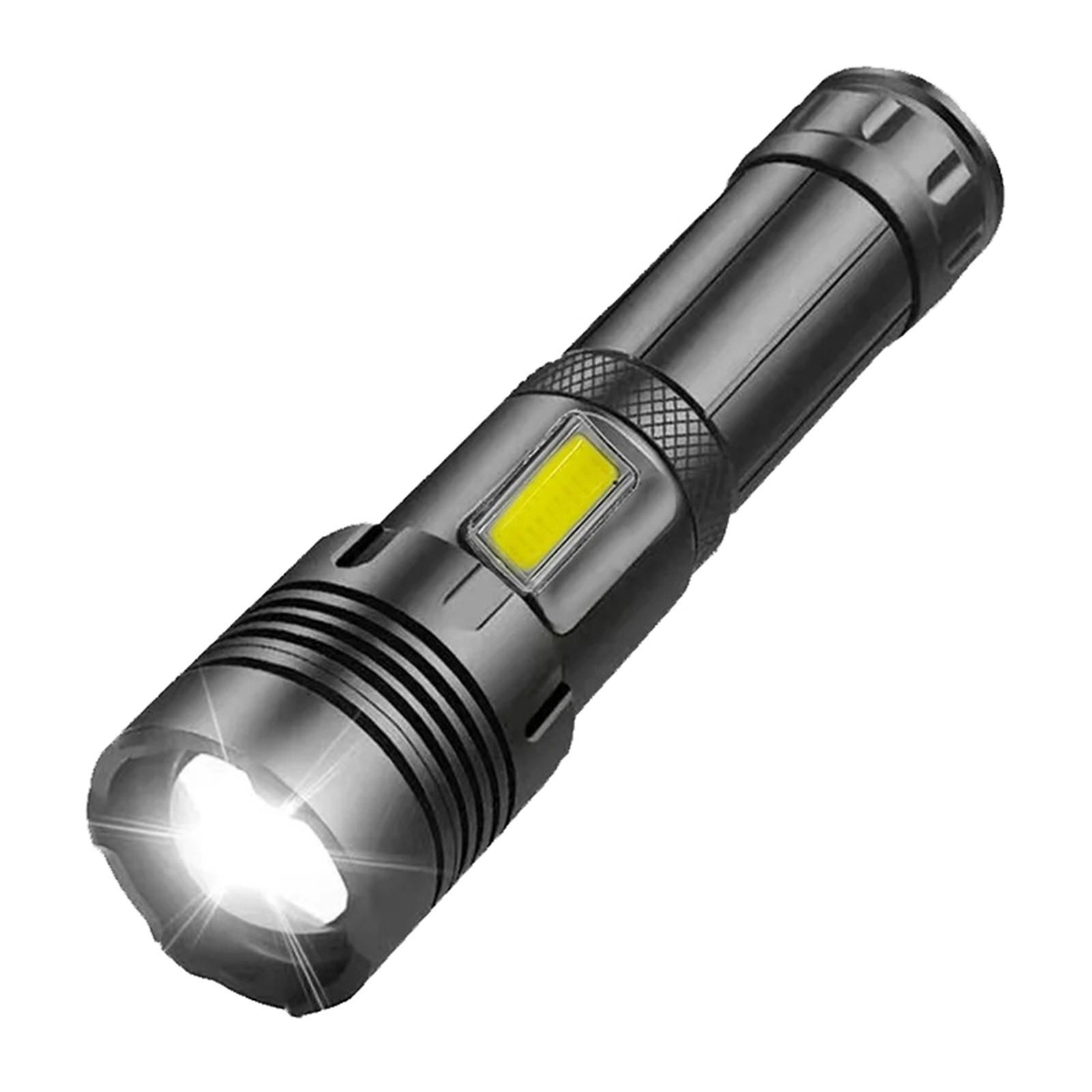 

Мощный светодиодный фонарик XHP120 Torch USB перезаряжаемый водонепроницаемый фонарь Ultra Bright One Size
